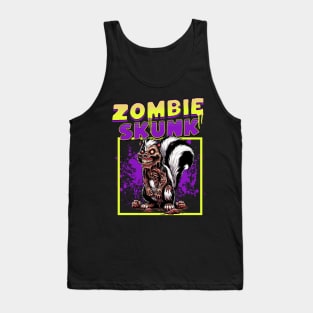 Zombie Skunk funny Tank Top